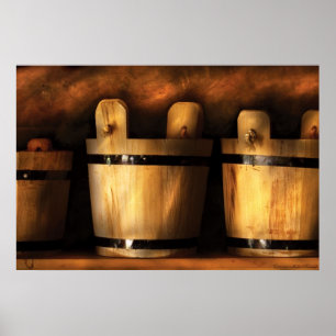 Farmer - Pails for sale Poster