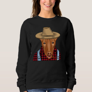 Farmer Pharaoh Hound Farming Dog Sweatshirt