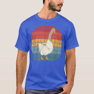Farmer Retro Bird Lover Farm Animal Goose T-Shirt