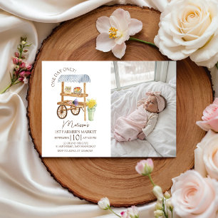 Farmer’s Market Photo Invitation