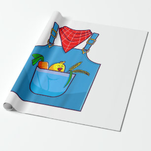 Farmer Simple Cute Farm  Wrapping Paper