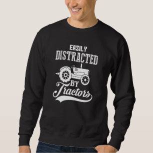 Farmer Tractor Farmers Wife Ladies Mens Farm Sweatshirt