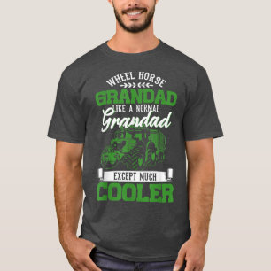 Farmer Tractor Farming Wheel Horse Gift T-Shirt