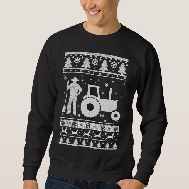 Farmer Ugly Christmas Sweater (Front)