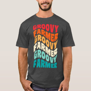 Farmer Vintage Retro 60s 70s 80s Vibes T-Shirt
