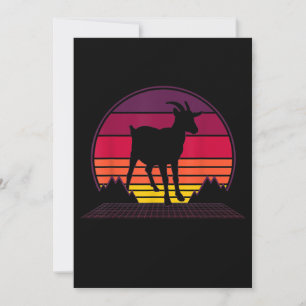Farmer Vintage Retro Funny Farm Animal Gift Holiday Card