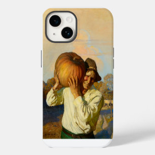 Farmer with Pumpkin by Newell Convers Wyeth Case-Mate iPhone 14 Case