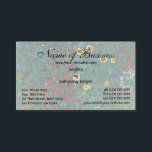 Farmergarden with Sunflower by Gustav Klimt Business Card<br><div class="desc">Farmergarden with Sunflower (1905/1906). Artist: Gustav Klimt (1862-1918). Farmergarden with Sunflower is a vintage Victorian Era Symbolism fine art floral painting featuring a nature scene with a variety of flowers and sunflowers in a garden. About the artist: Gustav Klimt was an Austrian Symbolist painter and one of the most prominent...</div>