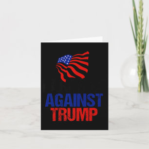 Farmers Against Trump Anti Donald Trump American F Card