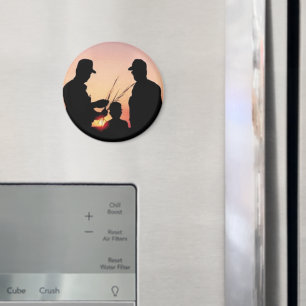 Farmers and Sunset Magnet