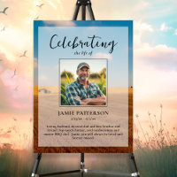 Farmer's Celebration of Life Custom Photo, Funeral