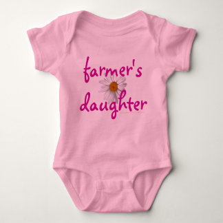 Farmer's daughter, baby, infant baby bodysuit