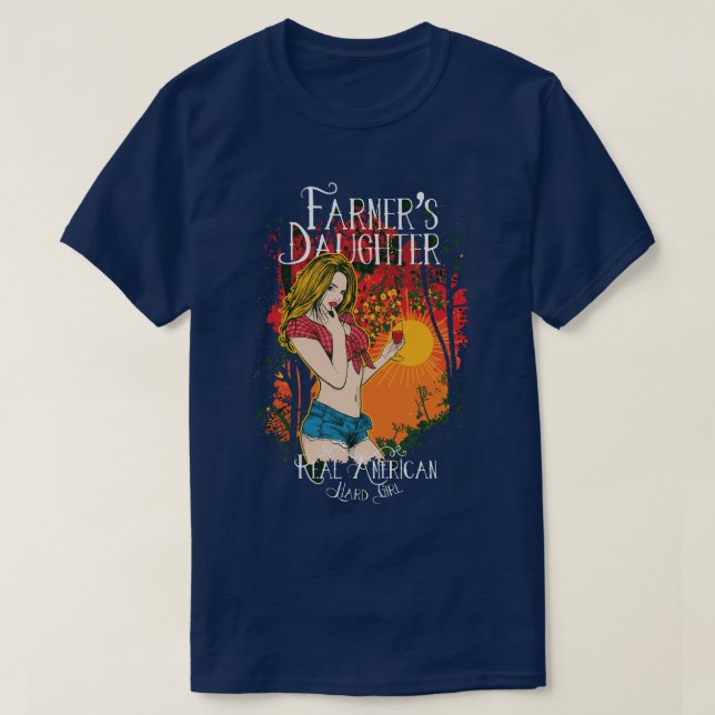 Farmer's Daughter Men's T-Shirt (Design Front)