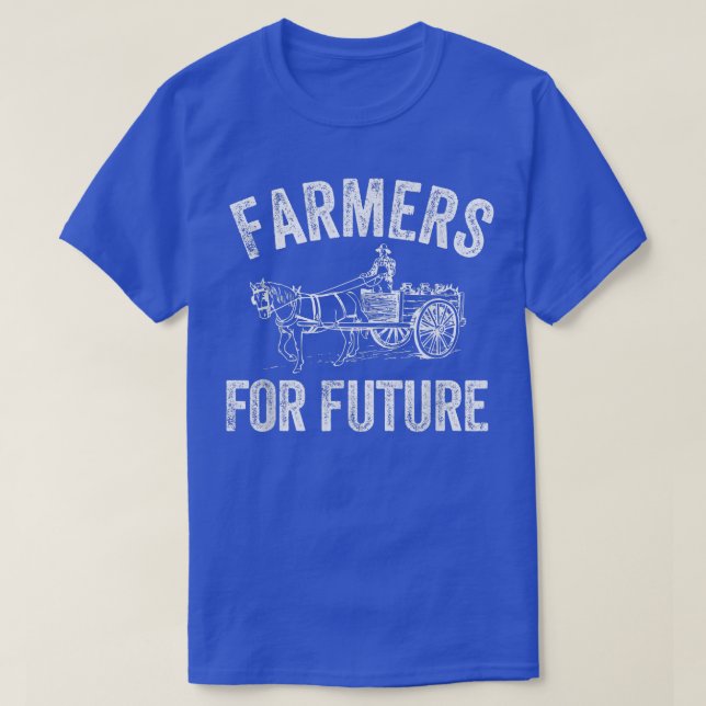Farmers For Future Farmers Demonstration Agricultu T-Shirt (Design Front)
