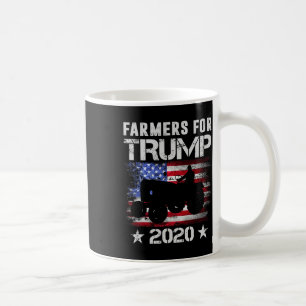 Farmers For Trump Farmers Usa Flag Lover Gifts Coffee Mug