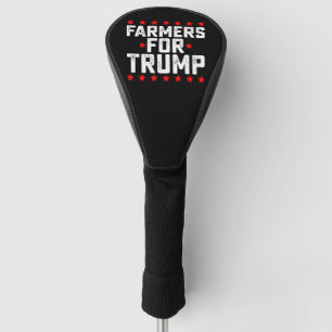 Farmers for Trump Presidential Election Vintage Golf Head Cover