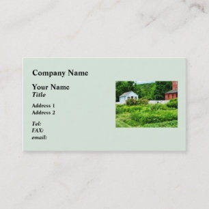 Farmer's Garden Business Card