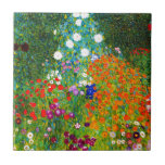"Farmer's garden" , Gustav Klimt Ceramic Tile<br><div class="desc">私 はKlimtが 好 き な 人</div>