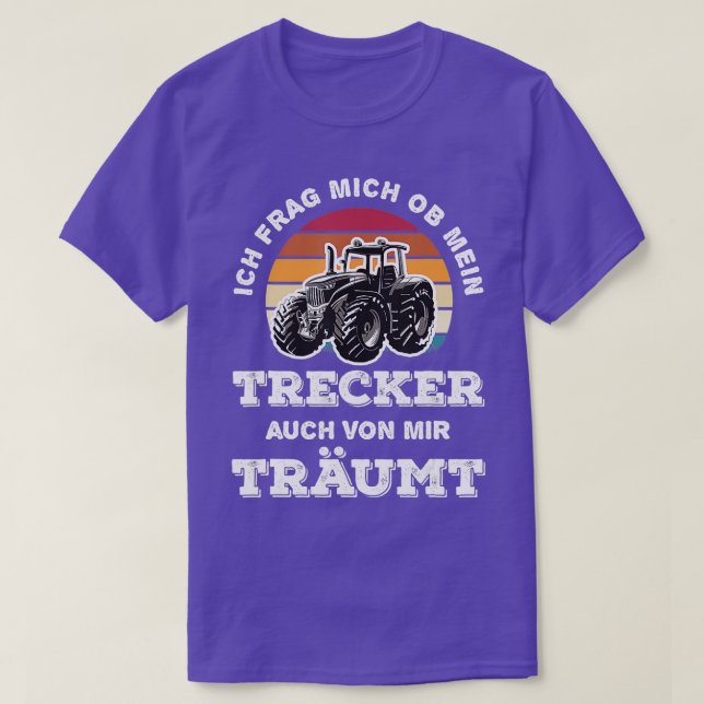 Farmers Gift Tractor Tractor Also An Mich Thinks  T-Shirt (Design Front)