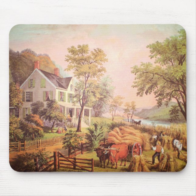 Farmer's Home Harvest Mousepad (Front)