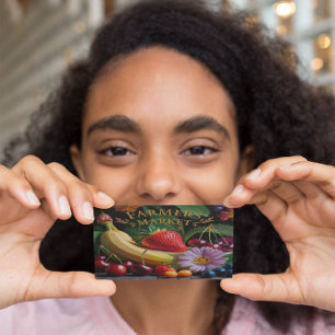 Farmers Market (A) Business Card