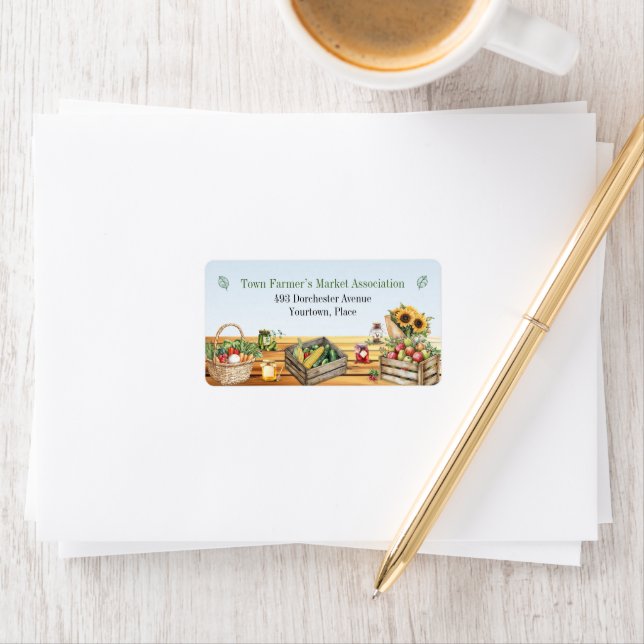 Farmers Market Address Label (Insitu)