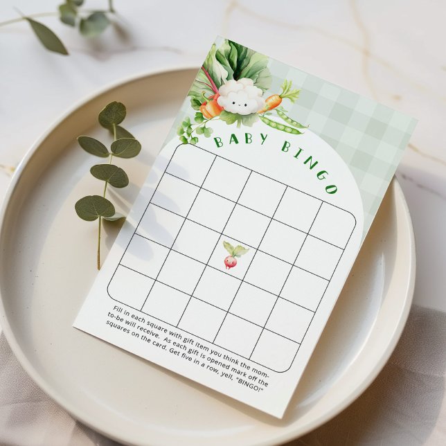 Farmers market Baby Bingo Baby shower game (Creator Uploaded)