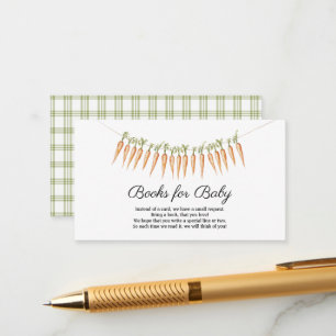 Farmers Market Baby Locally Grown Baby Shower Enclosure Card