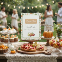 Farmers Market Baby Shower Dessert Table Sign