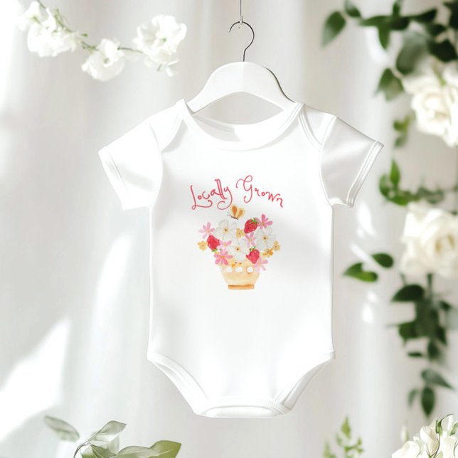 Farmers market Berry Sweet baby shower Bodysuit (Creator Uploaded)