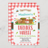 Farmers Market Birthday Locally Grown Girl Farm I