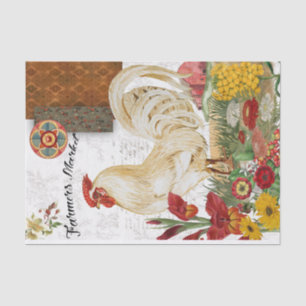 Farmers Market Chicken Tissue Paper