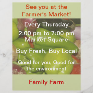 Farmers Market Flyer
