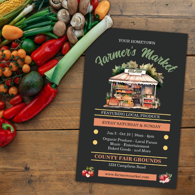 Farmer's Market Flyer (Creator Uploaded)