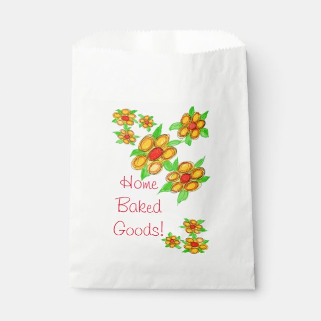Farmers Market Food Safe Paper Bag (Front)