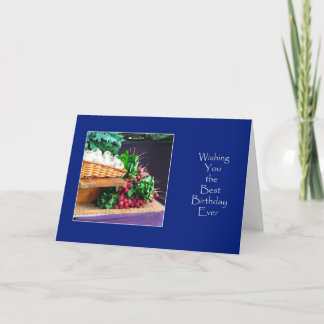 Farmer's Market Greeting Card
