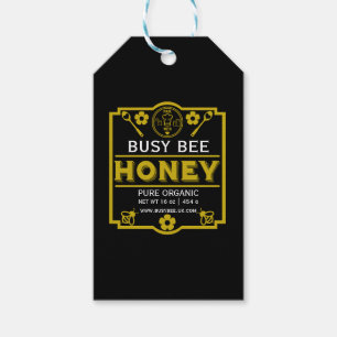 Farmers Market Honey Jar Gift Tags