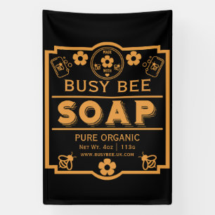 Farmers Market Honey Soap Banner