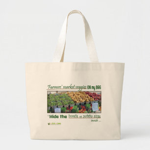 Farmers' Market (Junk Food) Shopping Bag
