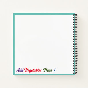 Farmer's market Ledger Notebook