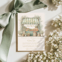 Farmers Market Locally Grown Baby Shower