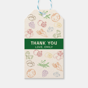 Farmers Market Locally Grown Gift Tags