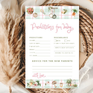 Farmers Market Pink Predictions for Baby Game