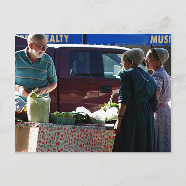 Farmers Market Postcard (Front)