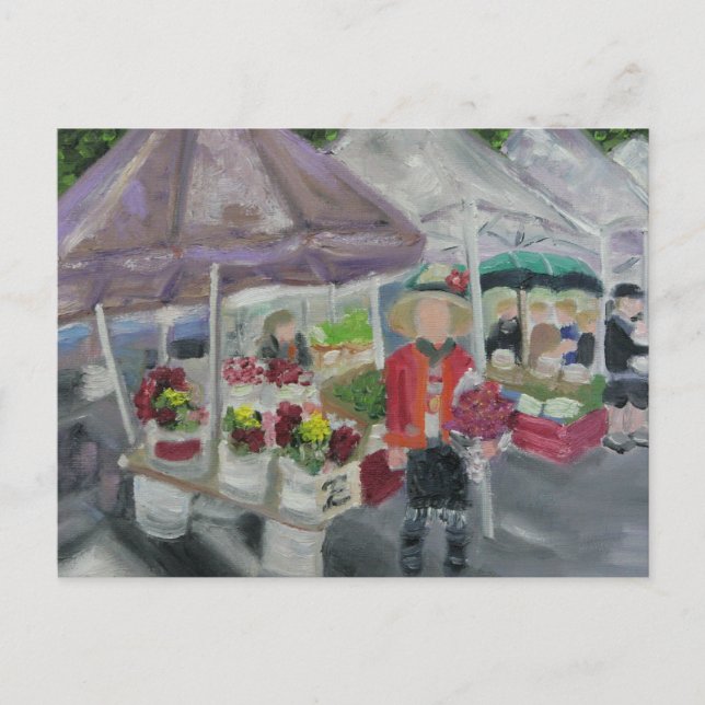 FARMERS' MARKET POSTCARD (Front)