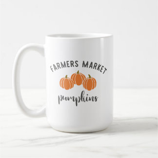 Farmers Market Pumpkins Coffee Mug
