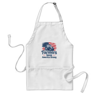 Farmers Market Support Your Local Pig Farmer Ranch Standard Apron