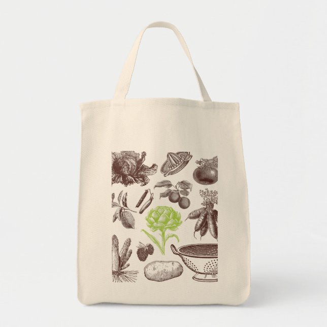 Farmer's Market Tote Bag (Front)