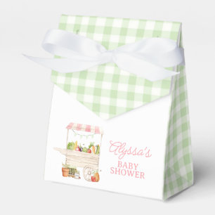 Farmers Market Vegetable Stand Baby Shower Favour Box