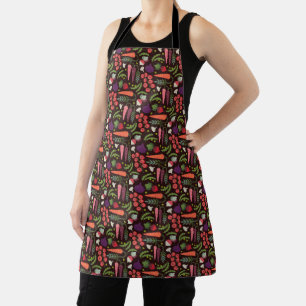 Farmers Market Vegetables Apron